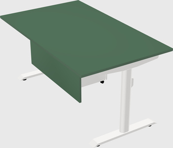 Dual motor electric desk