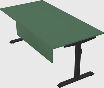 Dual motor electric desk