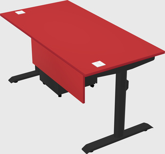 Dual motor electric desk