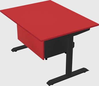 Dual motor electric desk