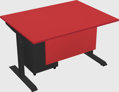 Dual motor electric desk
