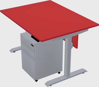 Dual motor electric desk