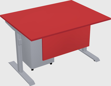 Dual motor electric desk