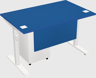 Dual motor electric desk