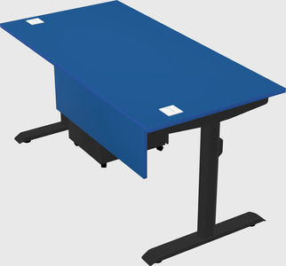 Dual motor electric desk