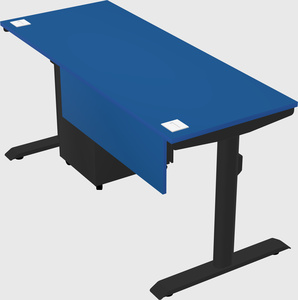 Dual motor electric desk