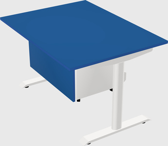 Dual motor electric desk