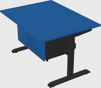 Dual motor electric desk