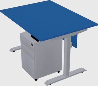 Dual motor electric desk