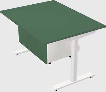 Dual motor electric desk