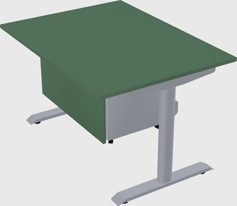 Dual motor electric desk