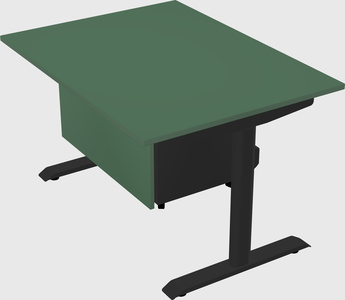 Dual motor electric desk