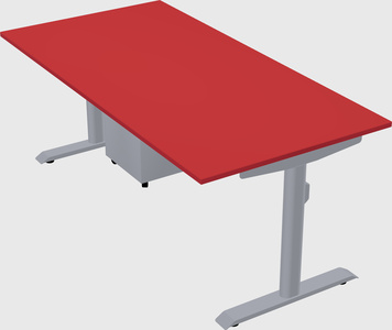 Dual motor electric desk