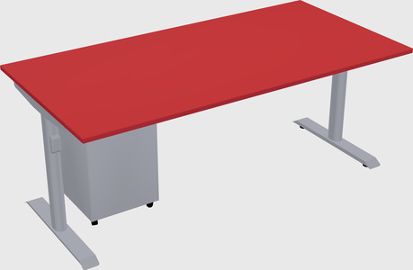 Dual motor electric desk