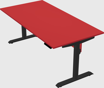 Dual motor electric desk
