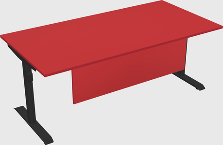 Dual motor electric desk