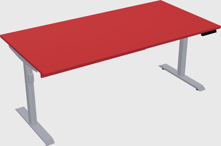 Dual motor electric desk