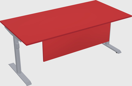 Dual motor electric desk