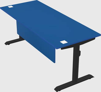 Dual motor electric desk