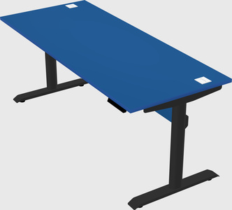 Dual motor electric desk