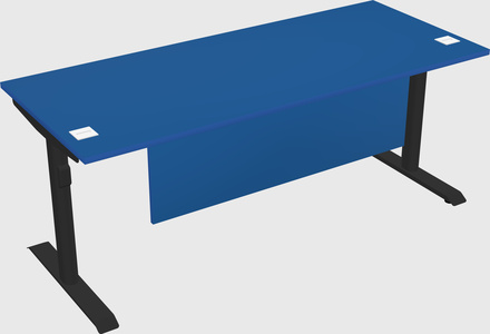 Dual motor electric desk
