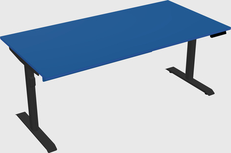 Dual motor electric desk