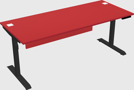 Dual motor electric desk