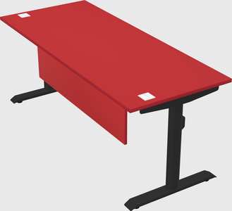 Dual motor electric desk