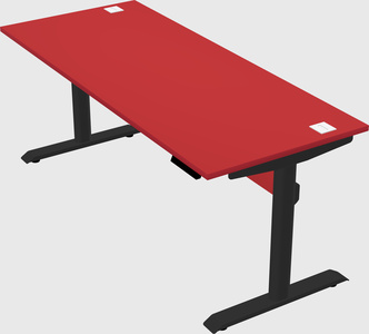 Dual motor electric desk
