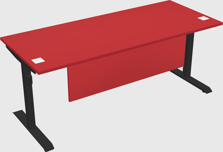 Dual motor electric desk