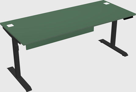 Dual motor electric desk