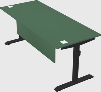 Dual motor electric desk