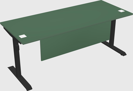 Dual motor electric desk