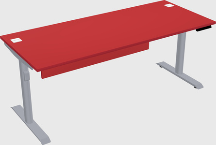 Dual motor electric desk