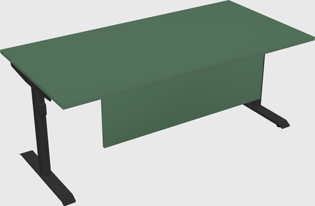 Dual motor electric desk