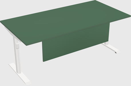 Dual motor electric desk