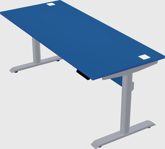 Dual motor electric desk