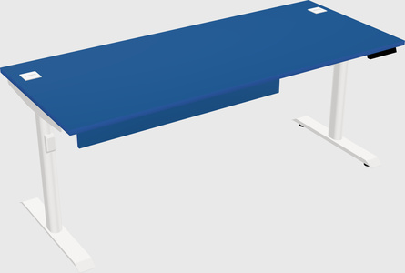 Dual motor electric desk
