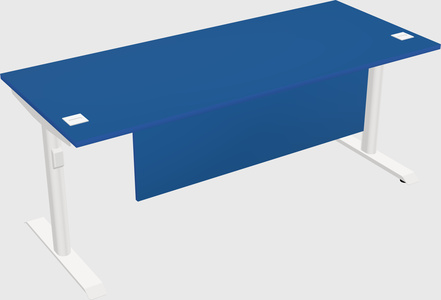 Dual motor electric desk