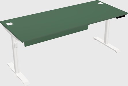 Dual motor electric desk