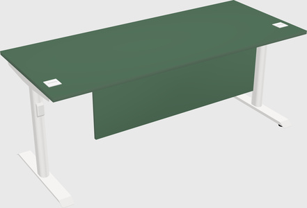 Dual motor electric desk