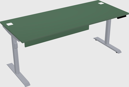 Dual motor electric desk