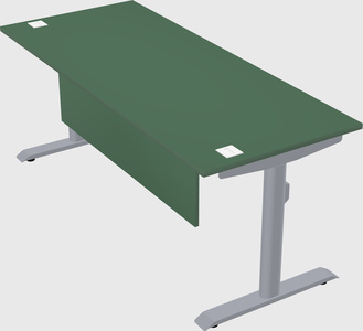 Dual motor electric desk