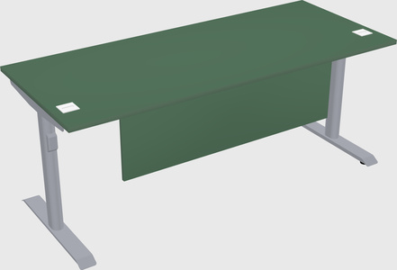 Dual motor electric desk