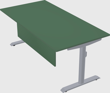 Dual motor electric desk