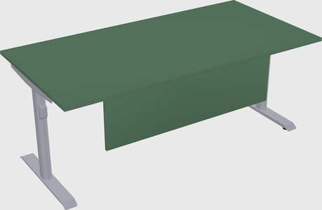 Dual motor electric desk