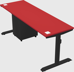 Dual motor electric desk
