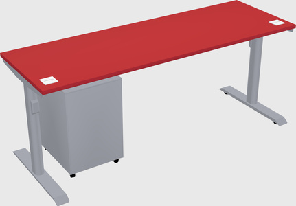 Dual motor electric desk