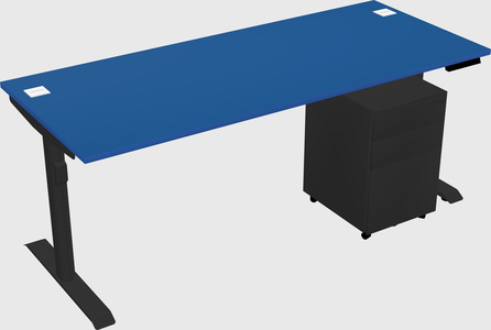 Dual motor electric desk