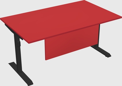 Dual motor electric desk